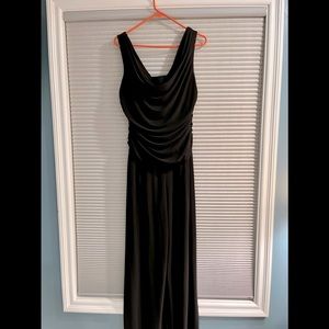 Women’s comfortable black stretchy jumpsuit